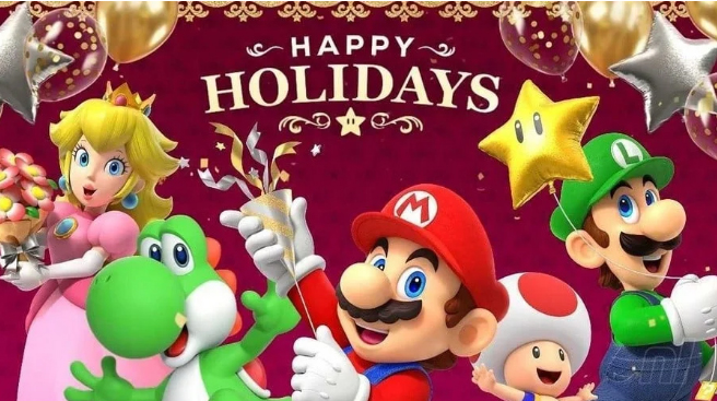 Switch 及 Switch 2 的 Switch Online 应用新增“节日快乐”主题-i游戏 | 爱游戏 – www.iyouxi.com.cn