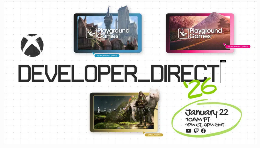 Xbox将于1月23日举行开发者直面会，聚焦《神鬼寓言》《极限竞速：地平线6》等游戏-i游戏 iyouxi.com.cn